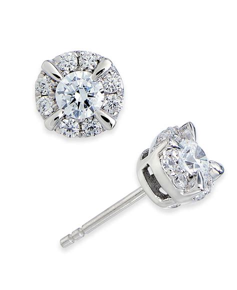 FREE Shipping and Free Returns available, or buy online and pick-up in store. . Macys diamond stud earrings